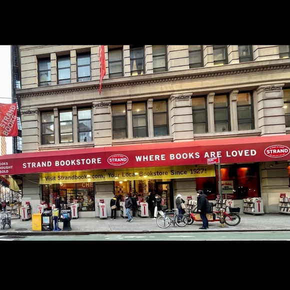 Vintage Strand Book Store Brown Canvas Tote Bag 2000s Y2K NYC - Picture 5 of 5